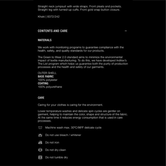 ZARA FAUX LEATHER JUMPSUIT | SIZE: XL | NWT - Picture 7 of 8